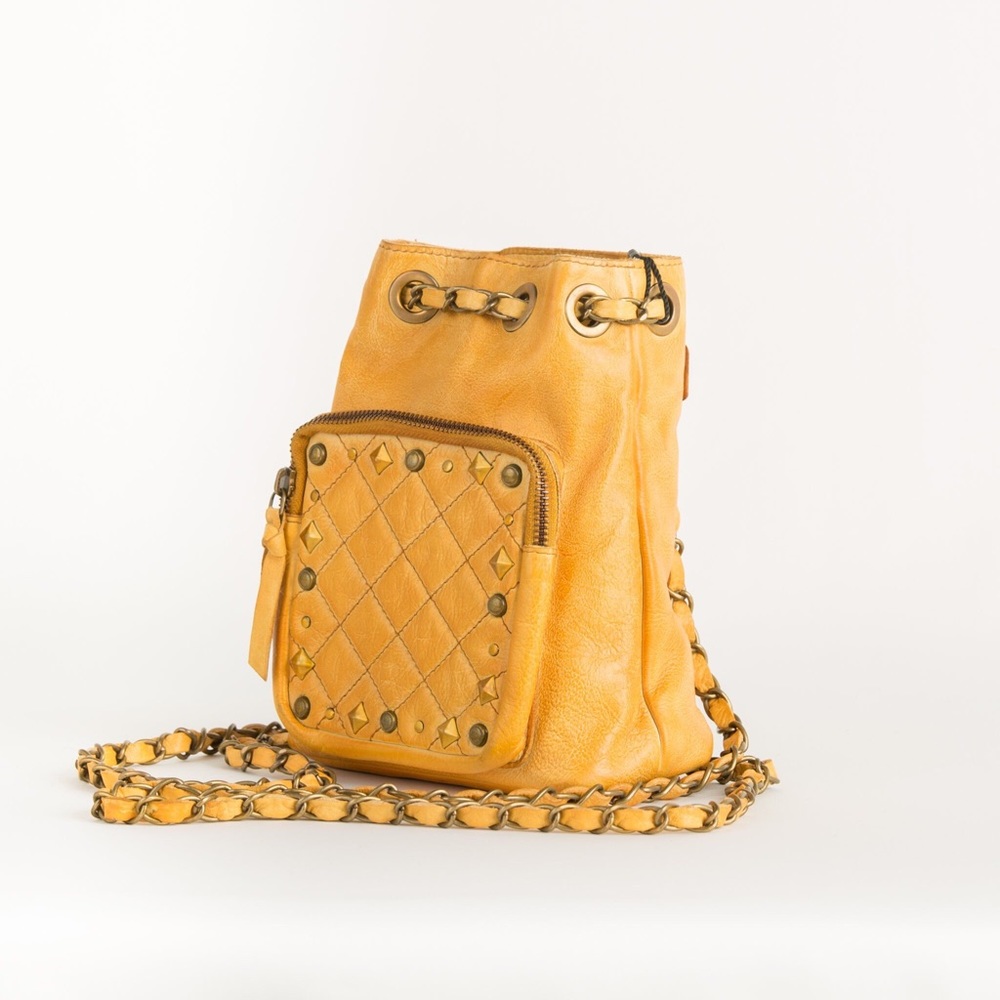 Small Leather Back Pack